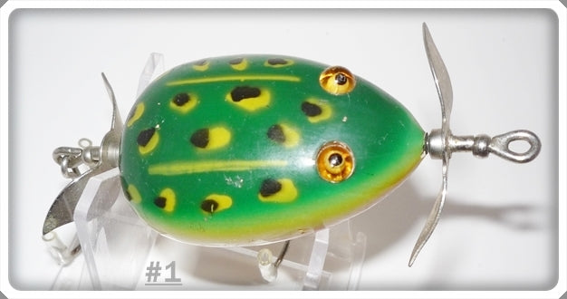 Vintage Pflueger Kent Frog Floater Lure 2555