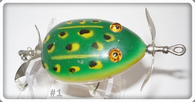 Vintage Pflueger Kent Frog Floater Lure 2555