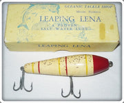 Oceanic Tackle Shop White, Red & Yellow Leaping Lena Lure