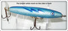 Vintage South Bend Blue Scale Finish Lightning Bolt Minnow Lure