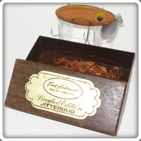 Fred Arbogast Limited Edition Natural Cedar Jitterbug Lure In Box