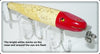 Vintage Creek Chub Nite-Glo Red Head Pikie Lure 722 Special 