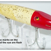 Vintage Creek Chub Nite-Glo Red Head Pikie Lure 722 Special 