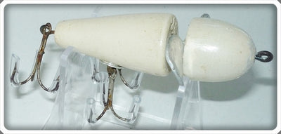 Vintage The Manhattan White Top Water Casting Bait Rotary Head Lure