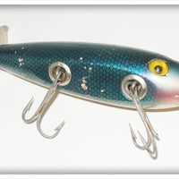 Vintage Martin Fish Lure Co Blue Scale Injured Minnow Lure
