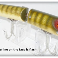 Vintage Heddon Natural Scale Giant Jointed Vamp Lure 7359R