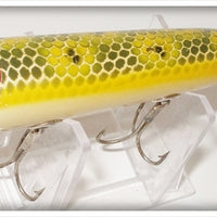 Vintage Heddon Frog Scale No Eye Lucky 13 Lure 2509J