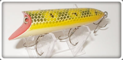Vintage Heddon Frog Scale No Eye Lucky 13 Lure 2509J