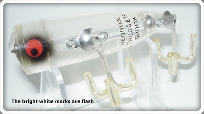 Vintage Heddon One Eyed Jack Chugger Spook Lure 9540 CL1E 