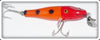 Vintage Creek Chub Orange Spotted Red Head Baby Pikie Lure 930 Special