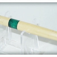 Vintage Paw Paw Green & White Bobber Float
