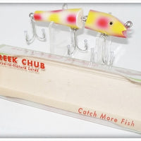 Vintage Creek Chub Pearl Jointed Darter Lure 4938 