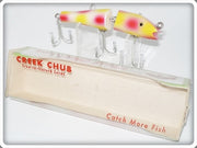 Vintage Creek Chub Pearl Jointed Darter Lure 4938 