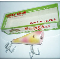 Vintage Creek Chub Pearl Plunker Lure 3238 In Box