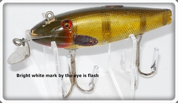 Vintage Creek Chub Perch Scale Fintail Shiner Lure 2101 For Sale