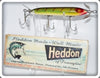 Vintage Heddon Perch Torpedo Lure 139L In Box