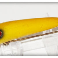 Vintage Moonlight Yellow Single Hook Pikaroon Lure 2500