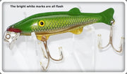 Vintage Outing Mfg Co Green Scale Piky Getum Lure 1000