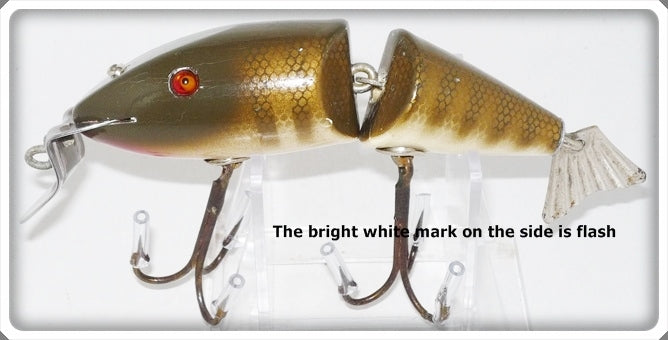 Vintage Creek Chub Pikie Scale Wigglefish Lure 2400