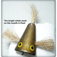 Vintage Creek Chub Gray And Brown Fly Rod Plunker Bass Bug Lure F1004