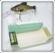Vintage Heddon Natural Perch Preyfish Lure 560 LC In Box