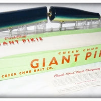 Vintage Creek Chub Purple Eel Giant Jointed Pikie 835 Lure In Box