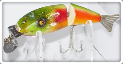 Vintage Creek Chub Rainbow Fire Wigglefish Lure 2431 Special
