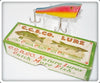 Vintage Creek Chub Rainbow Plunker Lure 3208 In Box