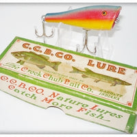 Vintage Creek Chub Rainbow Plunker Lure 3208 In Box