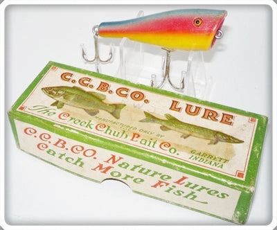 Vintage Creek Chub Rainbow Plunker Lure 3208 In Box