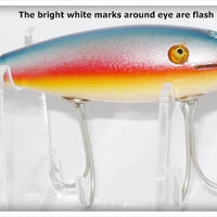 Vintage Creek Chub Rainbow Deluxe Wagtail Chub Lure 808 Special