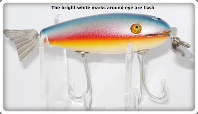 Vintage Creek Chub Rainbow Deluxe Wagtail Chub Lure 808 Special