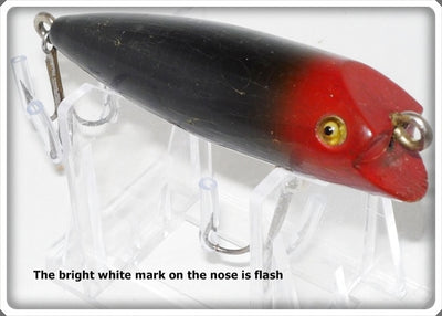 Vintage Shakespeare Red & Black Baby Pikie Kazoo Lure 