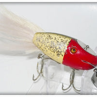 Vintage Creek Chub Western Auto Red Head Shiner Dinger 5600 Special