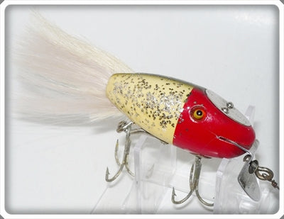 Vintage Creek Chub Western Auto Red Head Shiner Dinger 5600 Special
