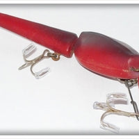Vintage Joe B Hinkle Tackle Co Red The Hinkle Lizard Lure