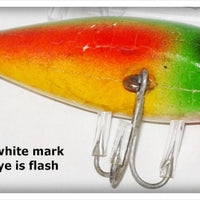 Vintage Creek Chub Rainbow Fire Spinning Injured Minnow 9531 Special