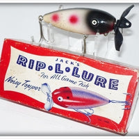 Vintage Jack's Tackle Spotted Rip L Lure In Box 