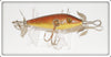 Vintage Heddon Red Scale 100 Dowagiac Minnow Lure 109H