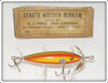Vintage H. J. Frost Company Rainbow Senate Wooden Minnow Lure 