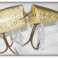 Vintage Creek Chub Silver Flash Jointed Husky Musky Lure 618 Special