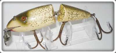 Vintage Creek Chub Silver Flash Jointed Husky Musky Lure 618 Special