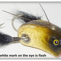 Vintage Paw Paw Silver Flitters Weedless Wow Lure 612