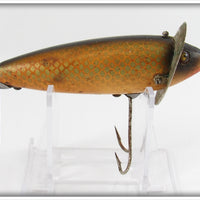 Vintage Heddon Shiner Scale 210 Surface Lure 219P 