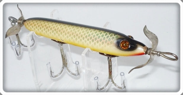 Vintage Heddon Shiner Scale Torpedo Lure 139P 
