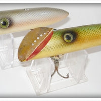 Vintage Shoff Fishing Tackle Company Salmon Plug Lure Pair 