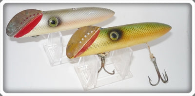 Vintage Shoff Fishing Tackle Company Salmon Plug Lure Pair 