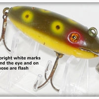 Vintage Creek Chub Shur Strike Frog Finish Baby Wiggler 200 Special