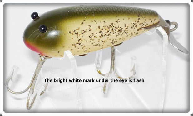 Vintage Creek Chub Silver Flash Crawdad Lure 318