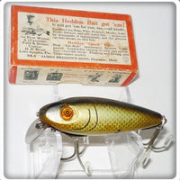 Vintage Heddon Silver Herring 110 River Runt  Lure119SH